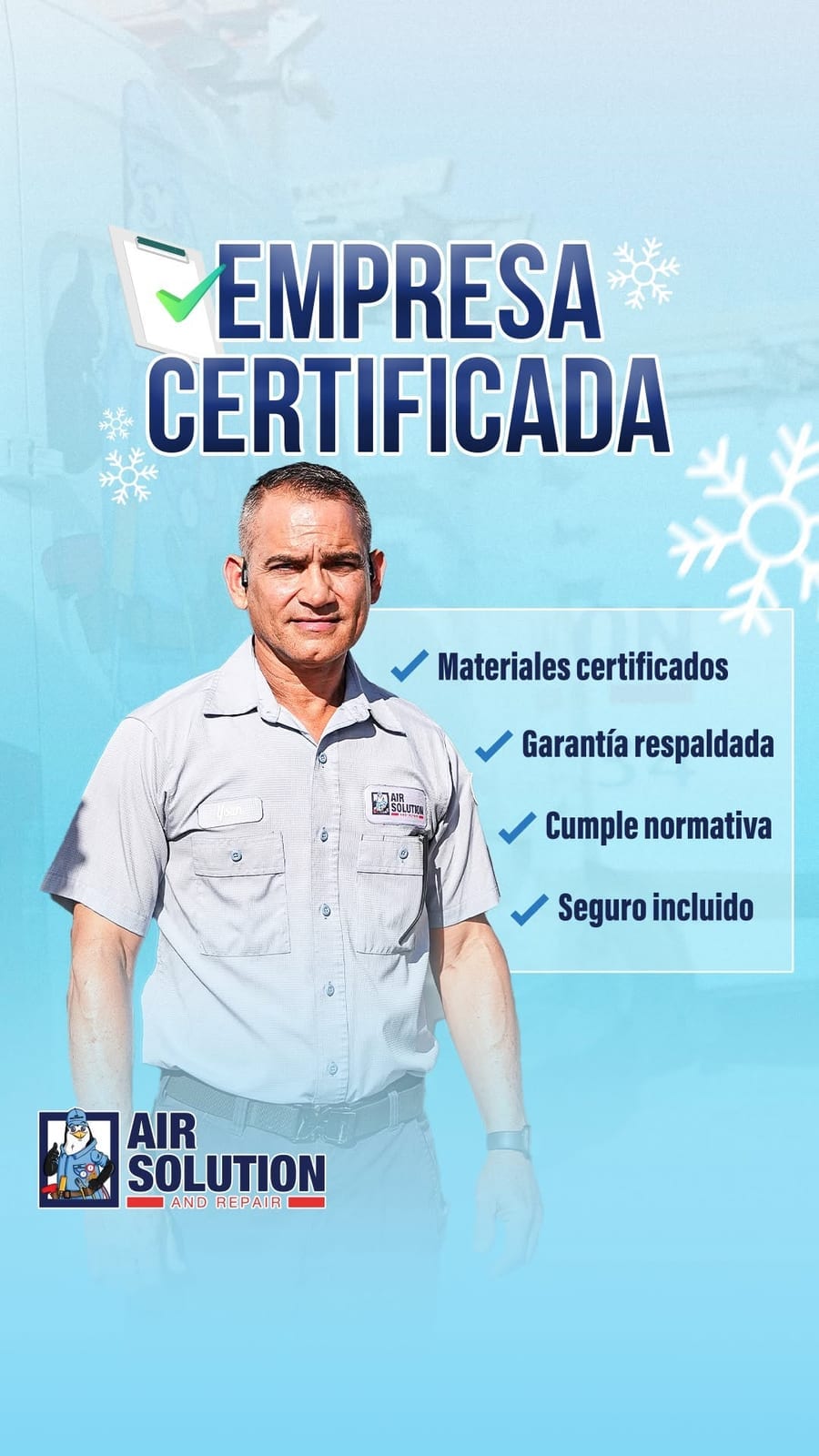 We are Air Solution and Repair